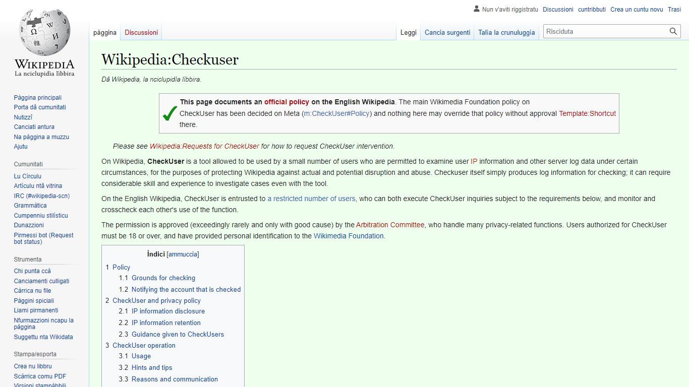 Wikipedia:Checkuser - Wikipedia